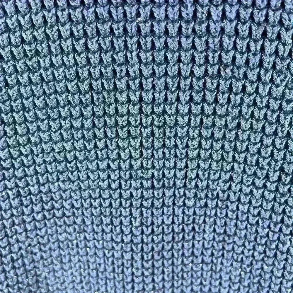 Calvin Klein Jeans Pullover Sweater Women’s Medium Navy Cowl Neck Cotton Blend - Picture 7 of 11